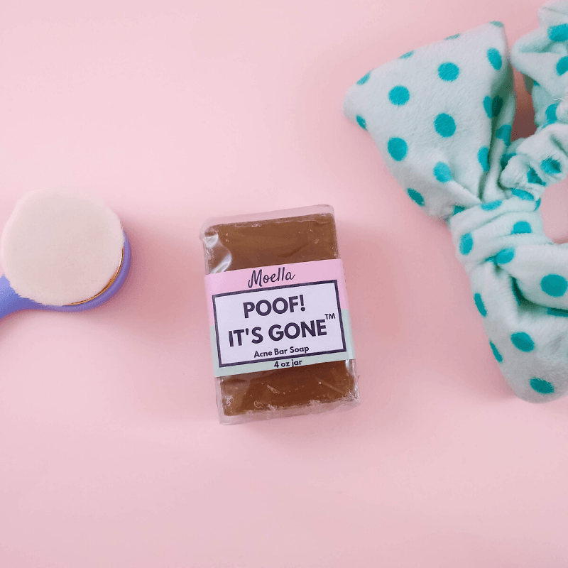 Poof It's Gone Acne Face Bar moellabeauty 